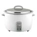 Adcraft RC-E50 Commercial Rice Cooker w/ 50 Cup Capacity & Oversized Fork, Measuring Cup, Stainless Steel, 208/240 V