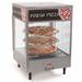 Nemco 6451-2 22 1/4" Rotating Heated Pizza Merchandiser w/ 3 Levels, 120v, Stainless Steel