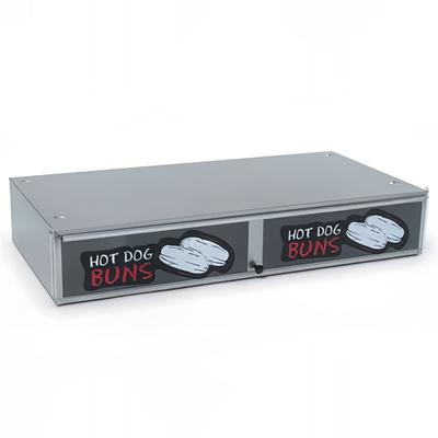 Nemco 8045W-SBB Hot Dog Bun Box w/ (60) Bun Capacity, Stainless Steel