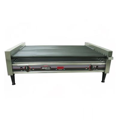 Nemco 8050SX-RC 50 Hot Dog Roller Grill - Flat Top, 120v