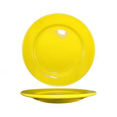 ITI CA-7-Y 7 1/8" Round Cancun Plate - Ceramic, Yellow