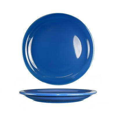 ITI CAN-7-LB 7 1/4" Round Cancun Plate - Ceramic, Light Blue