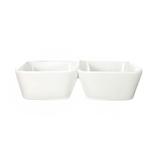 ITI EL-222 20 oz Rectangular Elite Bowl Dish - Porcelain, Bright White