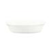 CAC BKW9 9 oz. Oval, Porcelain Baking Dish, White