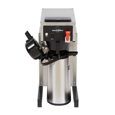 Bloomfield 8782AF Gourmet 1000 Automatic Airpot Brewer w/ Faucet, 120V, Programmable, 120 V, Silver