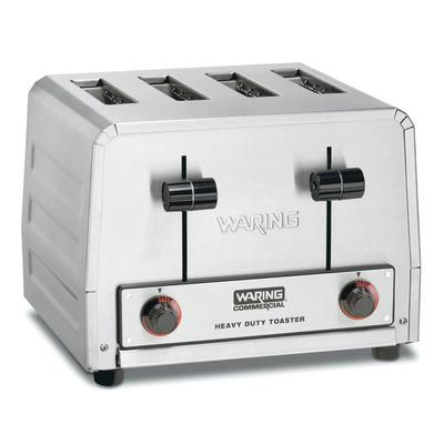 Waring WCT805B Slot Toaster w/ 4 Slice Capacity & 1 1/8"W Product Opening, 208v/1ph, Stainless Steel