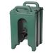 Cambro 100LCD519 1 1/2 gal Camtainer Insulated Beverage Dispenser, Kentucky Green