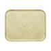 Cambro 1216214 Fiberglass Camtray Cafeteria Tray - 16 3/10" L x 12"W, Abstract Tan, Rectangular, Beige
