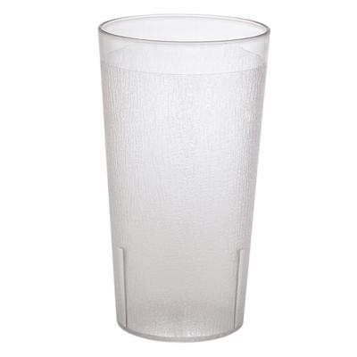 Cambro 1600CW152 17 oz Clear Textured Plastic Tumbler, 17-oz. Capacity, Polycarbonate