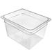 Cambro 28CW135 8"D Half Size Food Pan, Clear