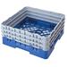 Cambro BR712168 Camrack Base Rack - (3)Extenders, 1 Compartment, 8 7/8"H, Blue, With (3) Extenders, Full Size