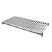 Cambro CBSK1830V1580 Camshelving Basics Polymer Louvered Shelf Plate Kit - 18" x 30", Brushed Graphite