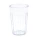 Cambro NT8152 8 oz Clear Fluted Plastic Tumbler