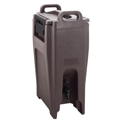 Cambro UC500194 5 1/4 gal Ultra Camtainer Insulated Beverage Dispenser, Granite Sand, 5.25 Gallon, Gray