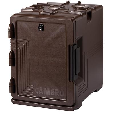 Cambro UPCS400131 Camcarrier Ultra Pan Carriers Insulated Food Carrier - 60 qt w/ (6) Pan Capacity, Brown, Dark Brown