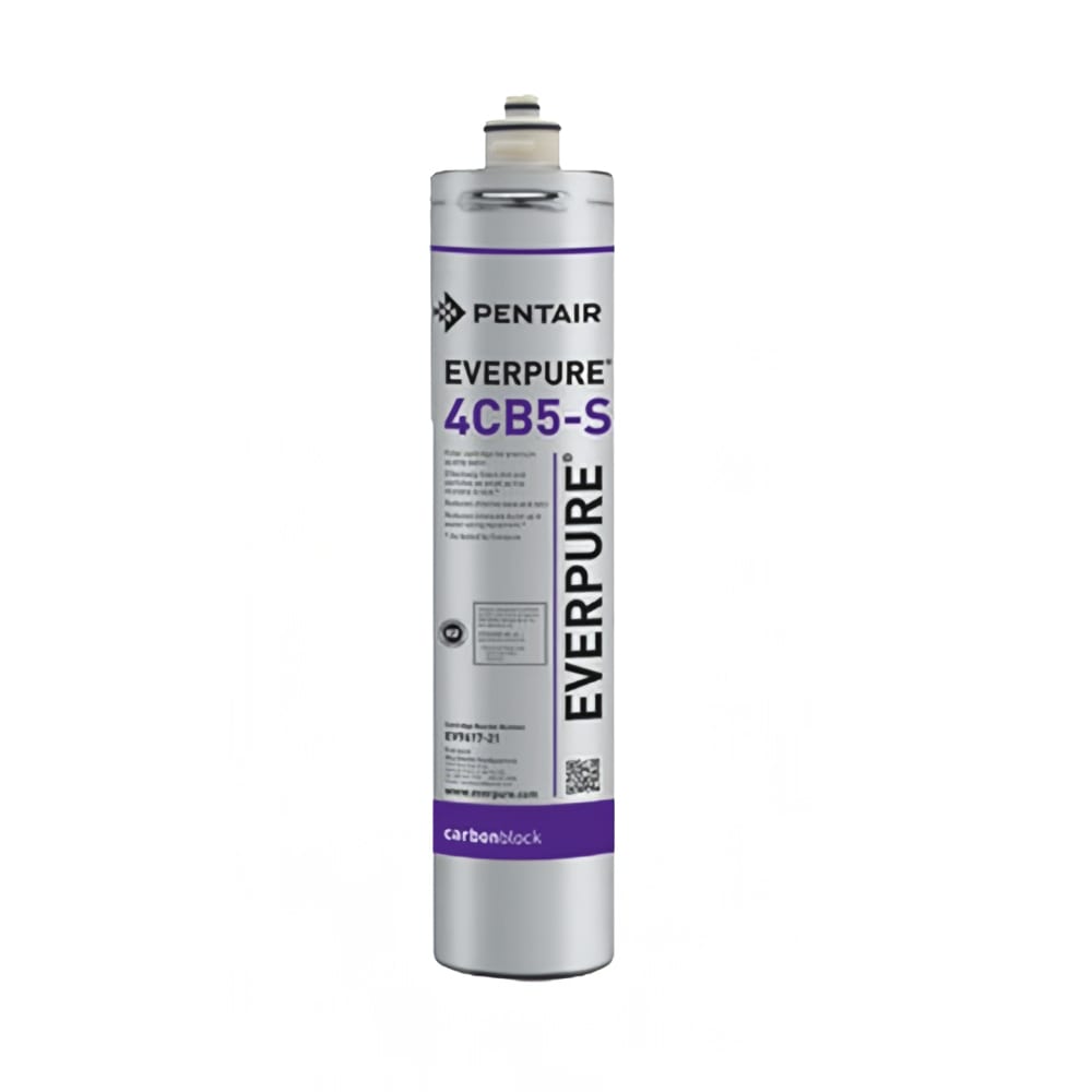 Everpure EV961726 4CB5-S Replacement Water Filter Cartridge - 6,000 gal Capacity, 0.5 Micron Rating, 6,000 Gallon Capacity