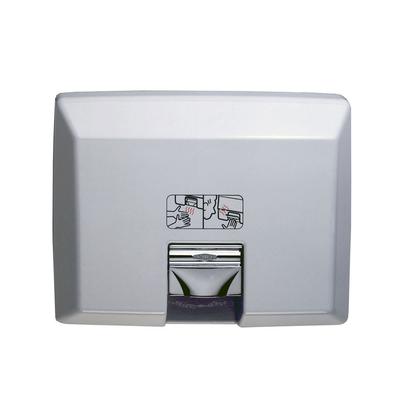 Bobrick 750230V Automatic Recessed Hand Dryer w/ 80 Second Dry Time - White, 208 240v/1ph