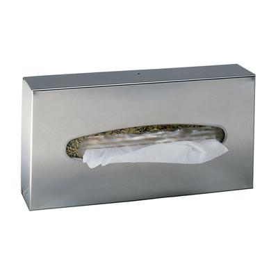 Bobrick B8397 Surface Mounted Facial 100 Tissue Dispenser, Stainless Steel