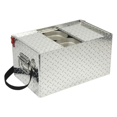 Bon Chef Hot Dog Hawker Server - 21/6 & 21/3 Food Pans, Aluminum, 61290