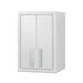 Summit CAB1218TALLWH Wall Mounted Cabinet - 12"W x 12"D x 18"H, Metal, White