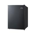 Summit FF29K Automatic Defrost Countertop All Refrigerator, 18 1/2"Wide, Black, 115 V