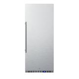 Summit FFAR121SS 23 5/8" 1 Section Reach In Refrigerator, (1) Right Hinge Solid Door, 115v, Silver