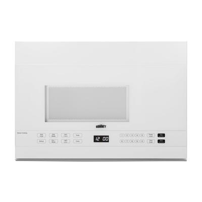 Summit MHOTR241W 1.4 cu ft Over the Range Microwave - 1000 watt, White, 115v