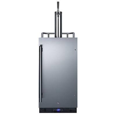Summit SBC15CF 15" Draft Coffee Dispenser - 1 Column, 1 Tap, Black/Stainless, 115v, Silver