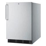 Summit SPR7BOSST 23 3/4" W Undercounter Outdoor Refrigerator w/ (1) Section & (1) Door, 115v, Silver