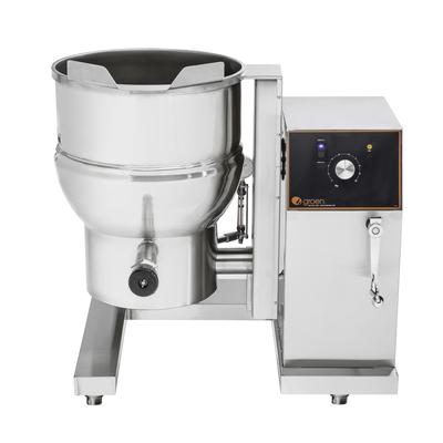 Groen DEE/4-20A 240/1 20 gal Steam Kettle - Manual Tilt, 2/3 Jacket, 240v/1ph, Stainless Steel