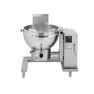 Groen DHS-40C LP 40 gal Steam Kettle - Manual Tilt, 2/3 Jacket, Liquid Propane, Stainless Steel, Gas Type: LP