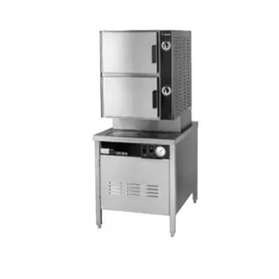 Groen HY-6SG-36 LP 6 Pan Convection Commercial Steamer - Cabinet, Liquid Propane, Stainless Steel, Gas Type: LP