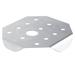 Vollrath 20600 Sixth Size Steam Pan V False Bottom, 18/8 Stainless, 1/6 Size, Stainless Steel