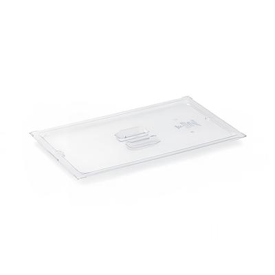 Vollrath 31200 Half-Size Solid Food Pan Cover - Clear, Pack of 6