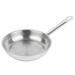 Vollrath 3409 9 1/2" Centurion Stainless Steel Frying Pan w/ Hollow Metal Handle - Induction Ready