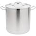 Vollrath 3506 27 qt Optio Stainless Steel Stock Pot w/ Cover - Induction Ready