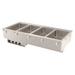 Vollrath 3640770 Drop-In Hot Food Well w/ (4) Full Size Pan Capacity, 208v/1ph, Stainless Steel
