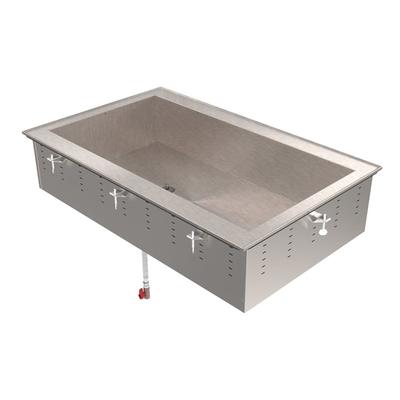 Vollrath 36453 68" Drop-In Cold Well w/ 5 Pan Capacity, Ice Cooled, Stainless Steel