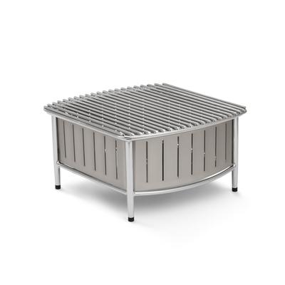 Vollrath 4667480 Buffet Station w/ Wire Grill - 16" x 16", Natural, Silver