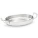 Vollrath 49412 2 5/8 qt Miramar Display Cookware Oval Au Gratin 6 oz. Oval - Stainless Steel, Induction Ready, Silver