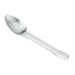 Vollrath 64403 13 1/4" Heavy-Duty Basting Spoon - Solid, Satin-Finish Stainless Steel, 1-Piece 16-Gauge Stainless Steel, Turn-Down Handle, Silver