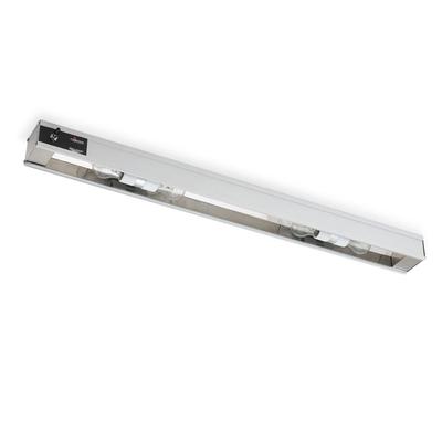Vollrath 7286300 36" Strip Display Light - (4) 40 Watt Bulb, Built In Toggle Control, 120v, Silver