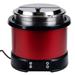 Vollrath 74110140 11 qt Countertop Soup Warmer w/ Thermostatic Controls, 120v, Red