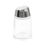 Vollrath 802-12 Dripcut Continental Collection 2 oz Salt/Pepper Shaker - Glass, 3"H, Glass Jar, Clear