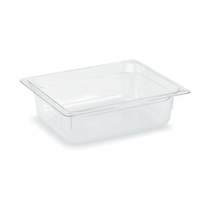 Vollrath 8028410 8"D Half Size Food Pan, Clear