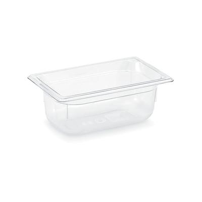 Vollrath 8046410 6"D Quarter Size Food Pan, Clear