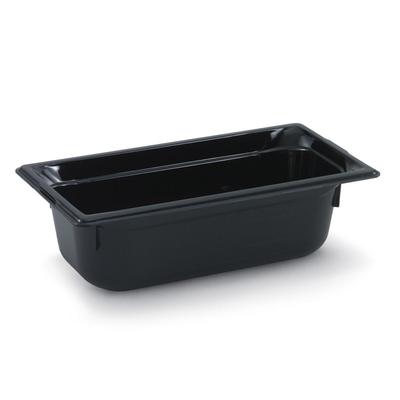 Vollrath 9026420 6"D Half Size High Temp Food Pan, Black