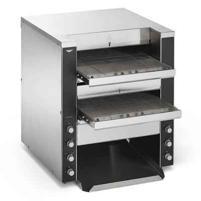 Vollrath CVT4-240DUAL Conveyor Toaster - 1100 Slices/hr w/ 1 1/2" to 3" Product Opening, 240v/1ph, 240 V, Stainless Steel