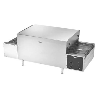 Vollrath PO4-24014L-R 68" Electric Countertop Conveyor Pizza Oven - 240v/1ph, 14" Left-to-Right Conveyor Belt, Stainless Steel