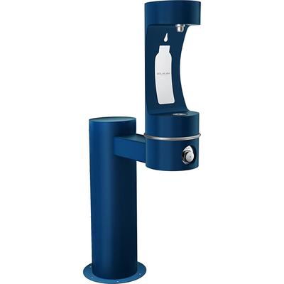 Elkay LK4410BFFRKBLU Outdoor HydroBoost Bottle Filling Station - Non Refrigerated, Freeze Resistant, Blue
